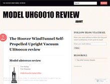 Tablet Screenshot of hoovervacuum4.wordpress.com