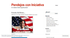 Desktop Screenshot of pendejosconiniciativa.wordpress.com