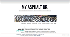 Desktop Screenshot of myasphaltdr.wordpress.com