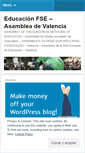 Mobile Screenshot of educacionfse.wordpress.com