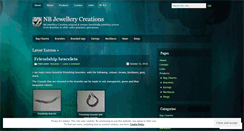 Desktop Screenshot of nbjewellerycreations.wordpress.com