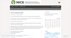 Desktop Screenshot of nicenet.wordpress.com