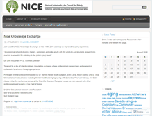 Tablet Screenshot of nicenet.wordpress.com