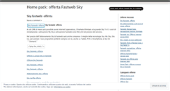 Desktop Screenshot of homepackfastwebsky.wordpress.com