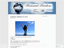 Tablet Screenshot of freedomyway.wordpress.com