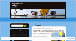Desktop Screenshot of nopierdastutiempo.wordpress.com