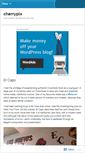 Mobile Screenshot of cherrypix.wordpress.com