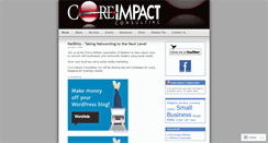 Desktop Screenshot of coreimpact.wordpress.com