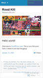 Mobile Screenshot of eauroadkill.wordpress.com