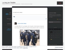 Tablet Screenshot of edouardtamba.wordpress.com