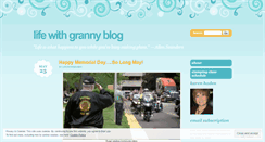 Desktop Screenshot of lifewithgranny.wordpress.com