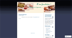 Desktop Screenshot of cuisinetudiants.wordpress.com