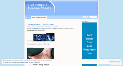 Desktop Screenshot of jsclubpenguincodes.wordpress.com