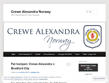 Tablet Screenshot of crewealexnorway.wordpress.com