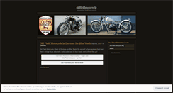 Desktop Screenshot of oldfieldmotocycle.wordpress.com