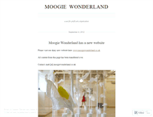 Tablet Screenshot of moogiewonderland.wordpress.com
