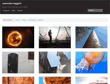 Tablet Screenshot of cassondrahaggard.wordpress.com