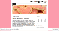 Desktop Screenshot of hilarishappenings.wordpress.com