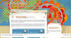 Desktop Screenshot of littleherbal.wordpress.com