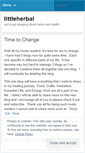 Mobile Screenshot of littleherbal.wordpress.com