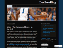 Tablet Screenshot of devilwolfing.wordpress.com