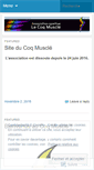 Mobile Screenshot of lecoqmuscle.wordpress.com