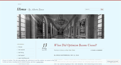 Desktop Screenshot of izonca.wordpress.com