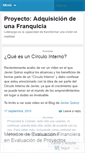 Mobile Screenshot of franquicia2012.wordpress.com