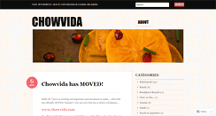 Desktop Screenshot of chowvida.wordpress.com