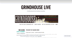 Desktop Screenshot of grindhouselive.wordpress.com