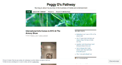Desktop Screenshot of peggydodson.wordpress.com