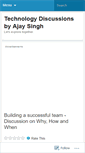 Mobile Screenshot of ajay555.wordpress.com