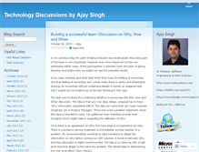 Tablet Screenshot of ajay555.wordpress.com