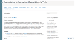 Desktop Screenshot of compjournalism.wordpress.com