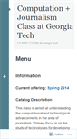 Mobile Screenshot of compjournalism.wordpress.com