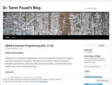 Tablet Screenshot of drtamerfouad.wordpress.com