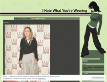 Tablet Screenshot of ihatewhatyourewearing.wordpress.com