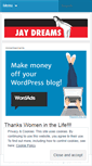 Mobile Screenshot of jaydreams1.wordpress.com