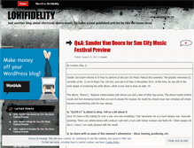 Tablet Screenshot of lohifidelity.wordpress.com