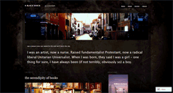 Desktop Screenshot of ablackshuck.wordpress.com