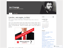 Tablet Screenshot of ioncreanga.wordpress.com