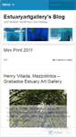 Mobile Screenshot of estuaryartgallery.wordpress.com