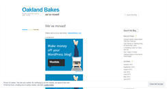 Desktop Screenshot of oaklandbakes.wordpress.com