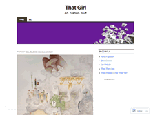 Tablet Screenshot of girlthat.wordpress.com