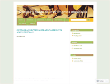 Tablet Screenshot of instrumentosmusicales.wordpress.com