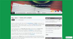 Desktop Screenshot of lancewoodman.wordpress.com