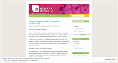Desktop Screenshot of newarkmuseum.wordpress.com