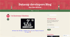Desktop Screenshot of datacap.wordpress.com