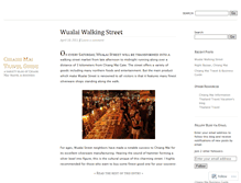 Tablet Screenshot of chiangmaitravelguide.wordpress.com