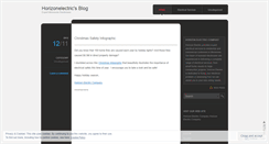 Desktop Screenshot of horizonelectric.wordpress.com